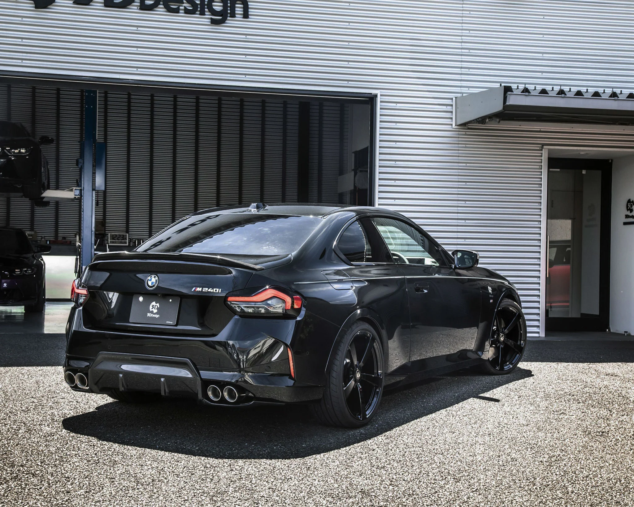 3DDesign diffuser 4-tip BMW 2-series G42 M-sport