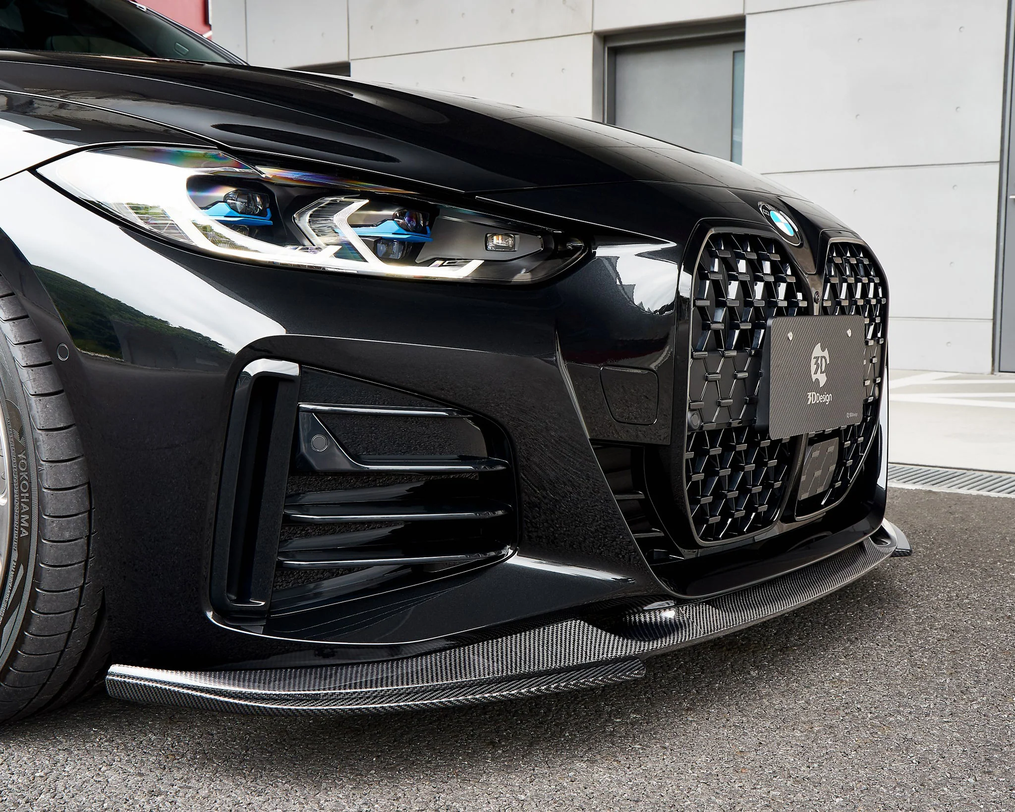 3DDesign Front lip spoiler BMW 4-Serie Gran Coupé G26 M-sport