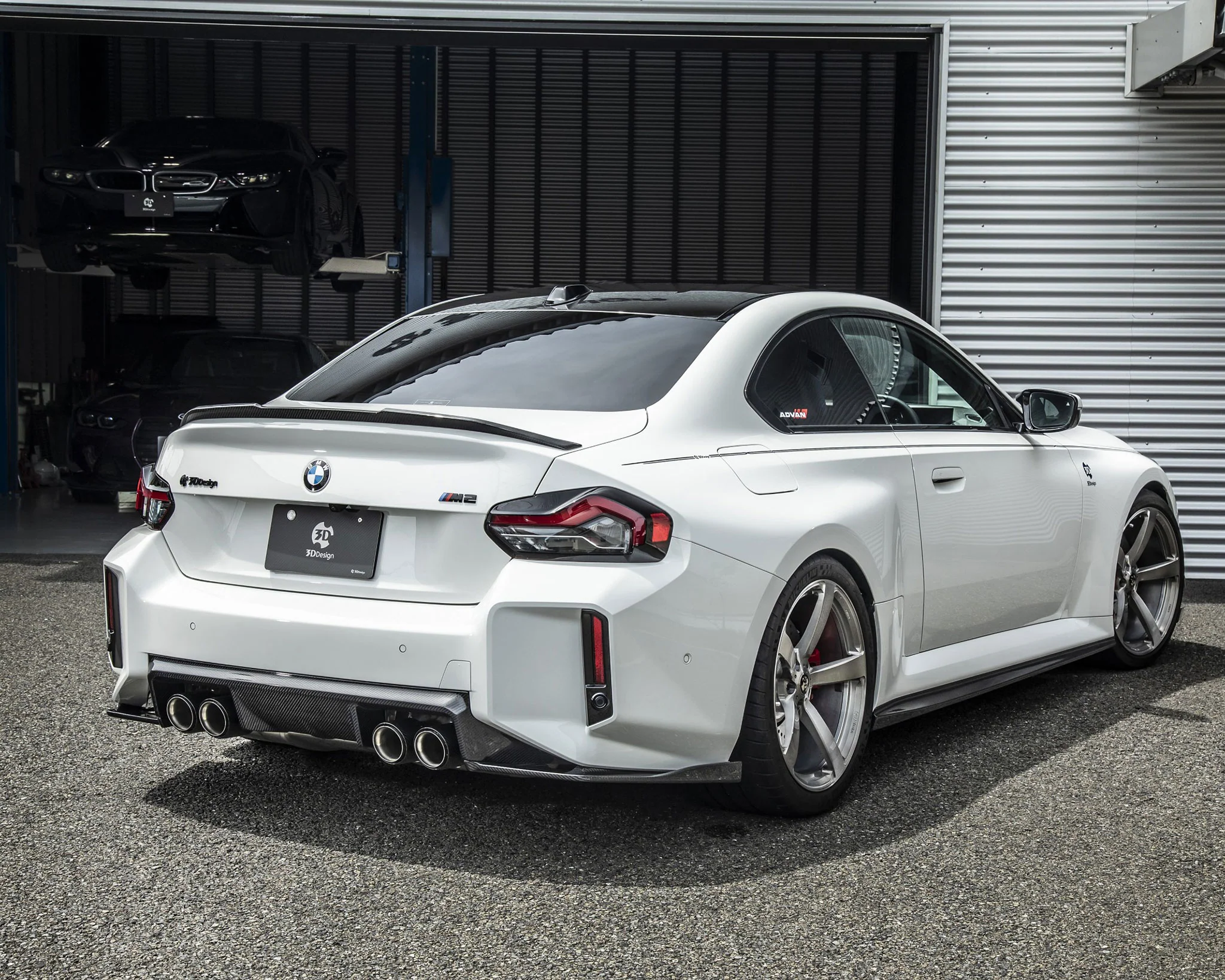 3DDesign rear Splitters BMW G87 M2 - Image 3