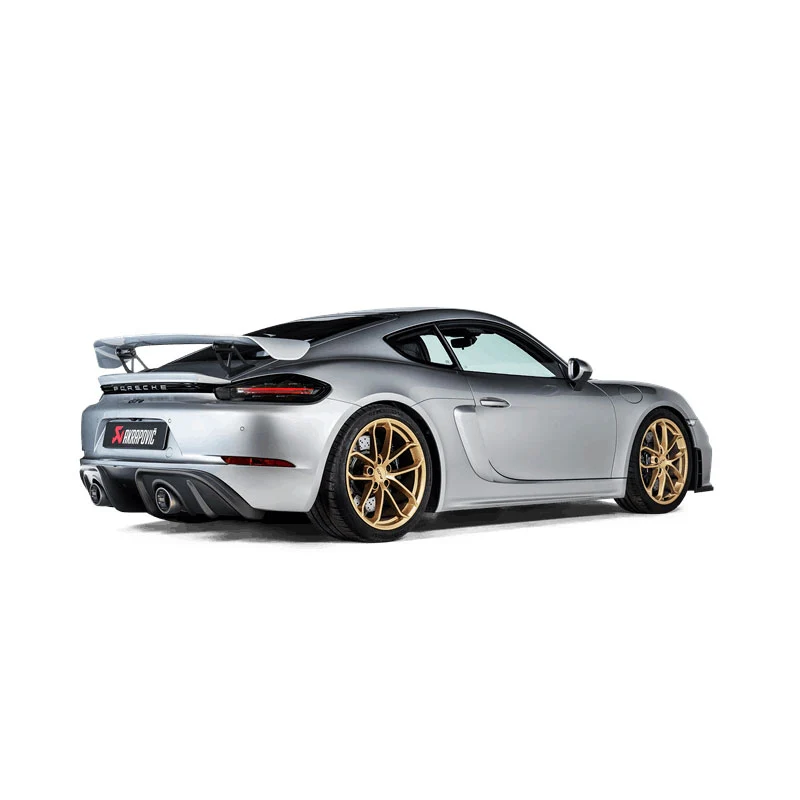 Akrapovic Carbon Diffuser Porsche GT4 718 Cayman - OPF/GPF - Image 2