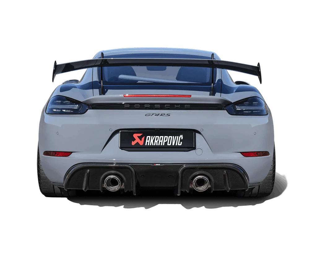 Akrapovič Carbon Diffuser Porsche 718 Cayman GT4 RS - Image 4