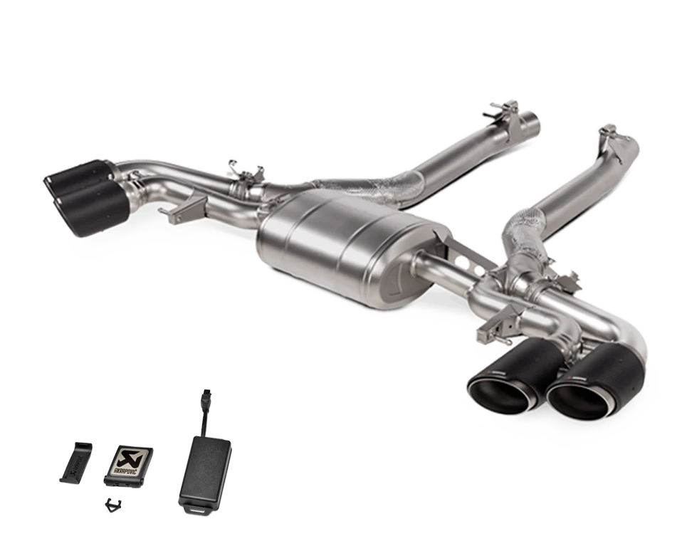 Akrapovic exhaust BMW X5M F95 Lci - OPF - Image 4
