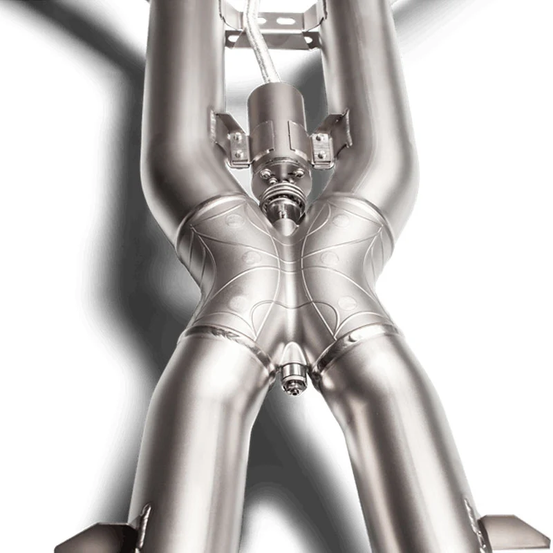Akrapovic Evolution exhaust Mercedes AMG GTS C120 - Image 3