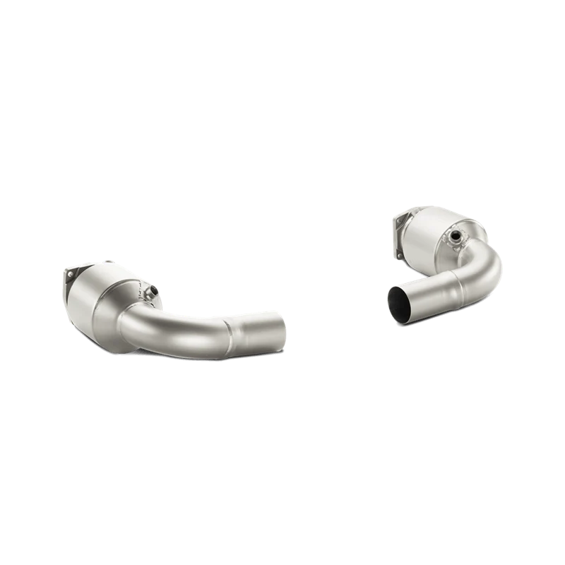 Akrapovic Link Pipe Set with Cat | Porsche 991 Turbo (S)
