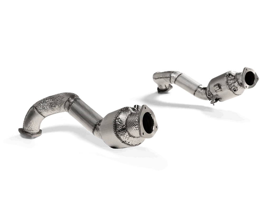 Akrapovič Link Pipe Set Porsche 718 GT4 RS