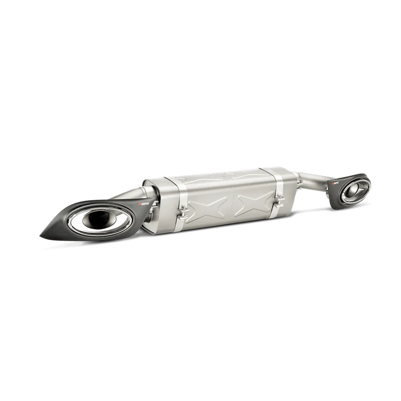 Akrapovic Slip-on exhaust system Porsche 991 Turbo (S)