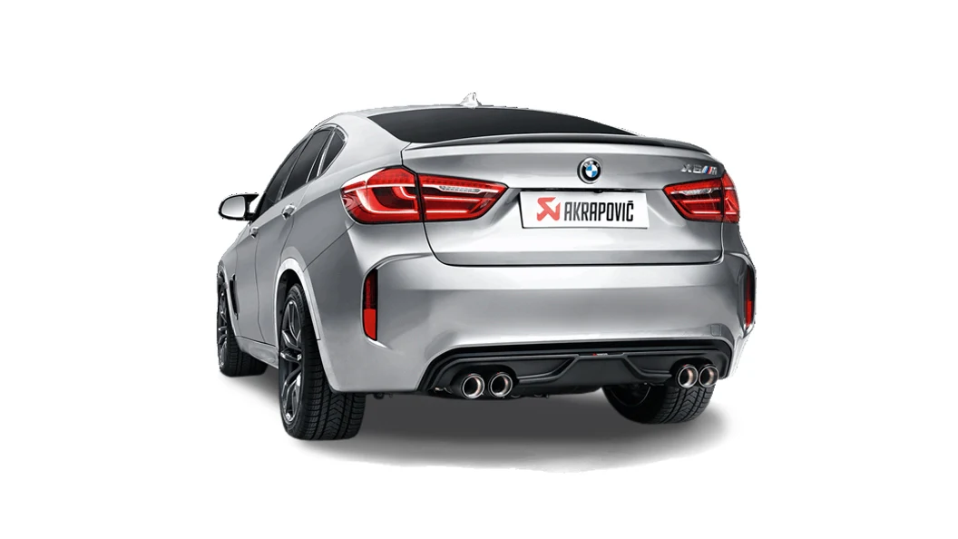 BMW F86 X6M Carbon Rear Diffuser Akrapovic - Image 2