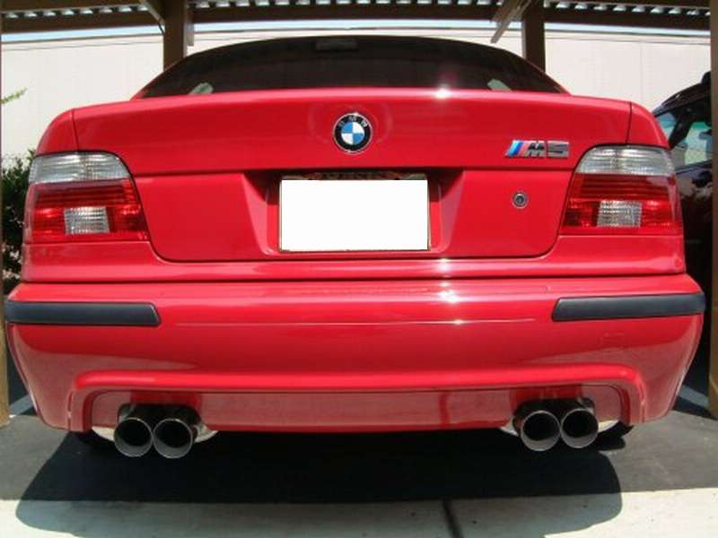 Eisenmann 4 x 83mm Performance Exhaust BMW e39 M5 - Image 2