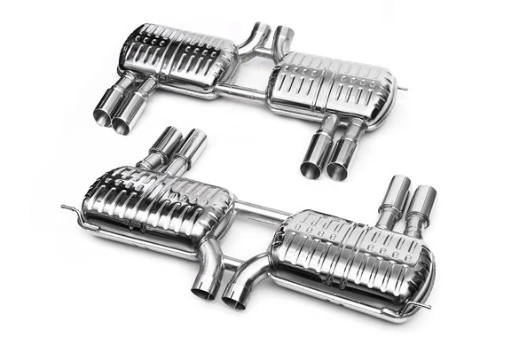 Eisenmann 4 x 83mm Performance Exhaust // BMW X6 M
