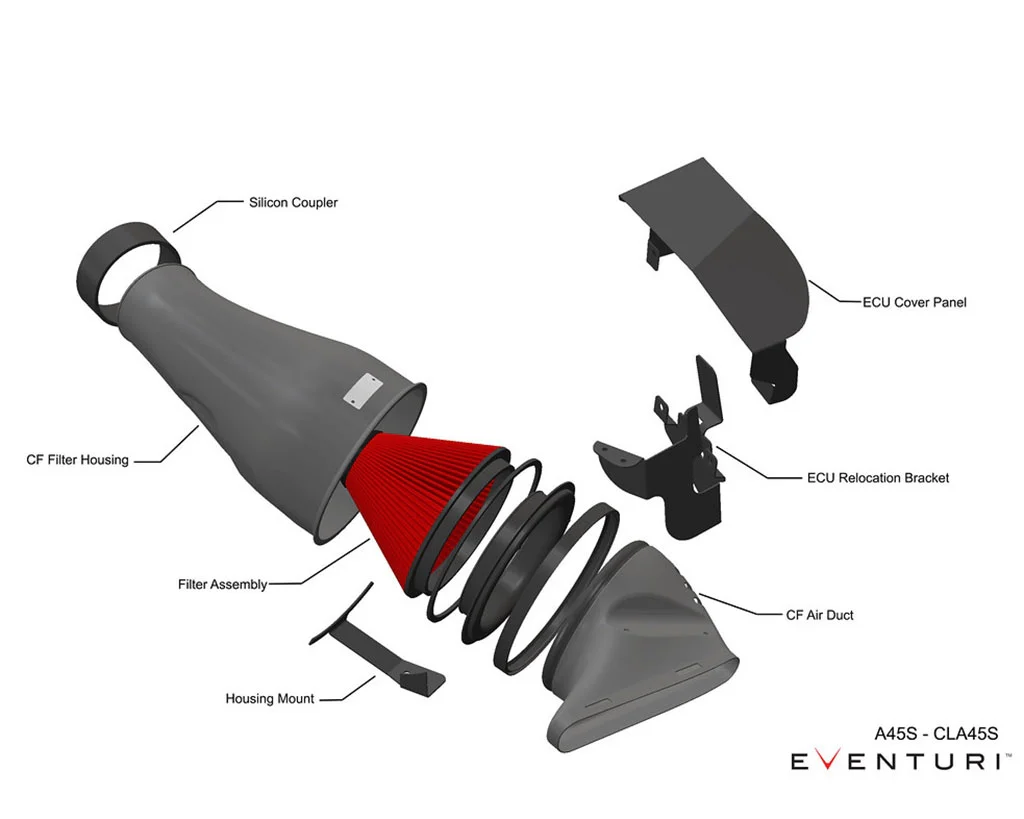 Eventuri Carbon Intake mercedes A45 W177, CLA45 C118 - Image 2