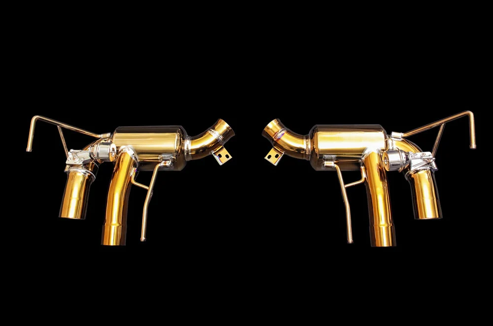 IPE F1 Exhaust for Ferrari FF in titanium - Image 3