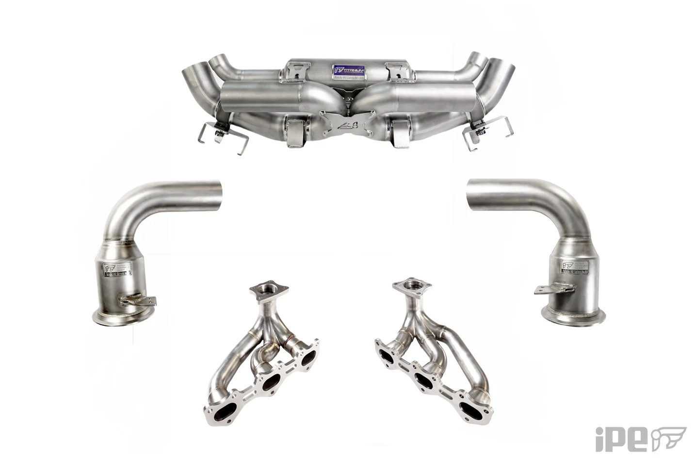 IPE Exhaust Muffler for Porsche 992 - Image 2