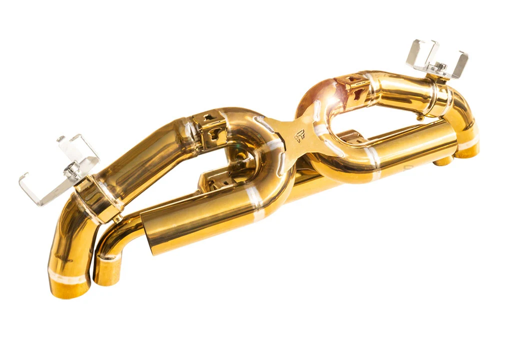 IPE Exhaust Muffler for Porsche 992 Turbo S - Image 3
