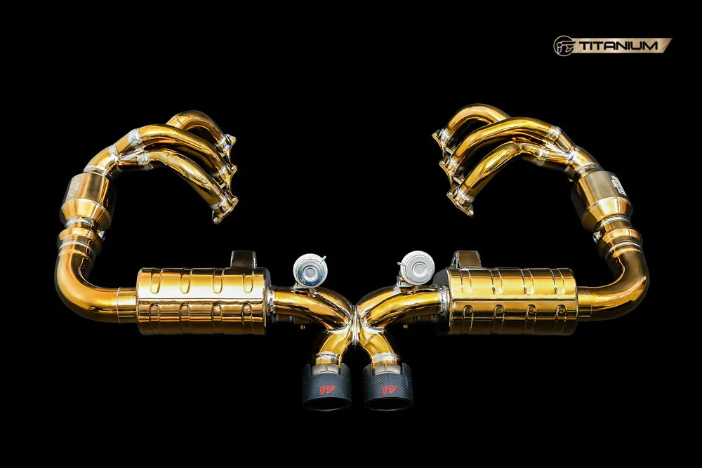 IPE F1 Titanium Full Exhaust for Porsche 991 / 991.2 GT3 (RS) - Image 3