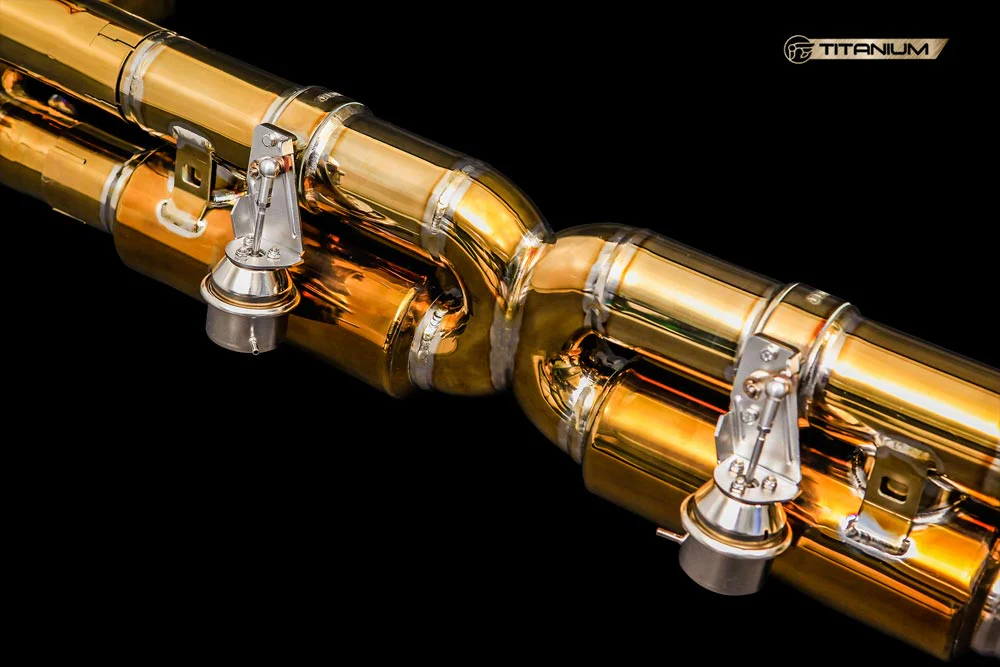 IPE Exhaust Porsche 991 Turbo (S) Full Titanium system - Image 3