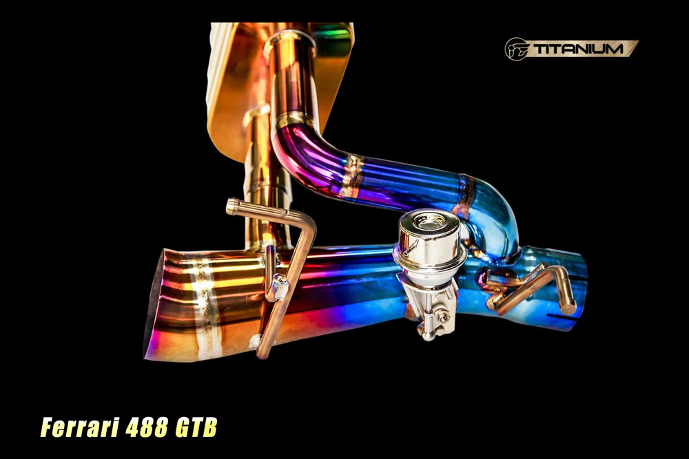 IPE Exhaust Ferrari 488 GTB | Full Evolution Titanium system - Image 3