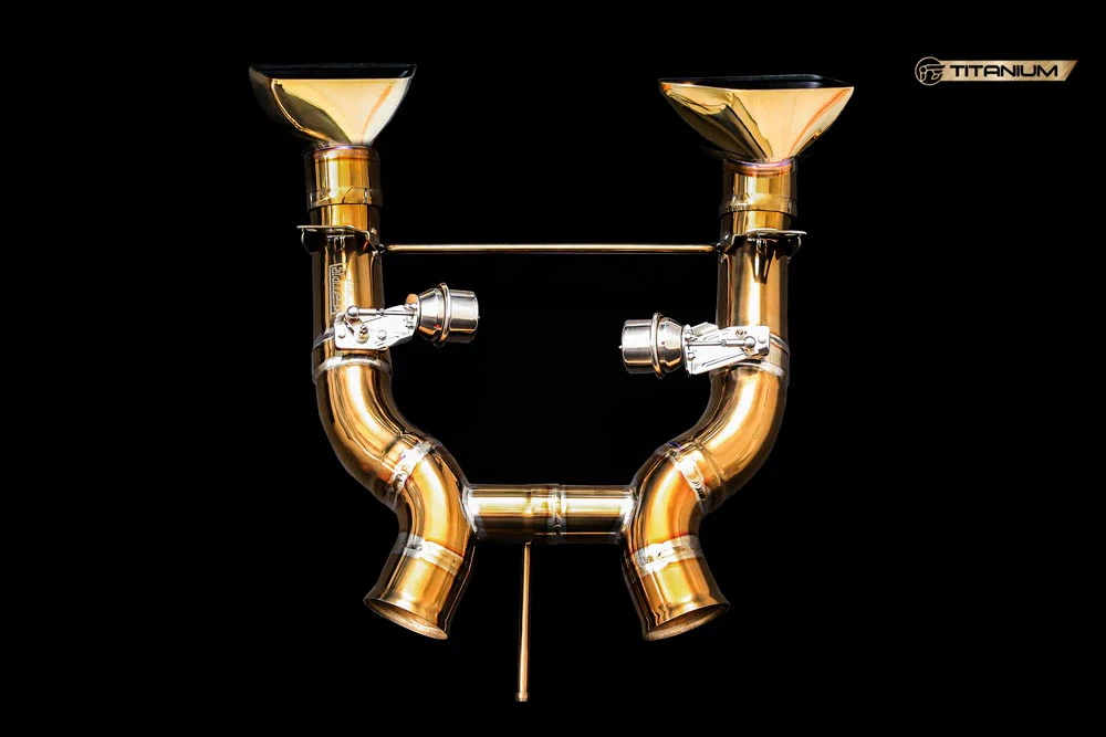 IPE Exhaust McLaren MP4-12C | Full Titanium Line - Image 2