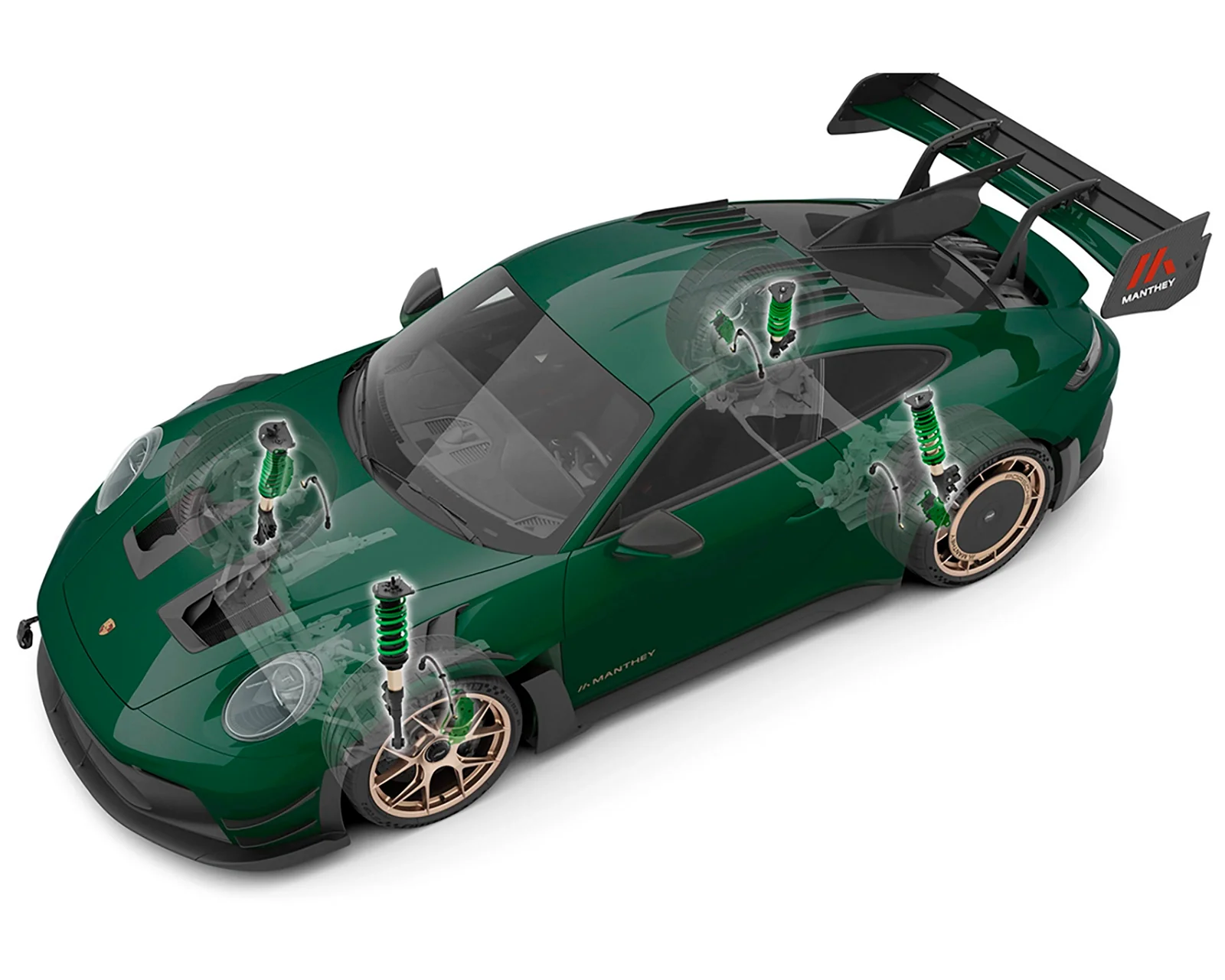 Manthey Racing Suspension Kit – Porsche 911 GT3 RS (992) - Image 2
