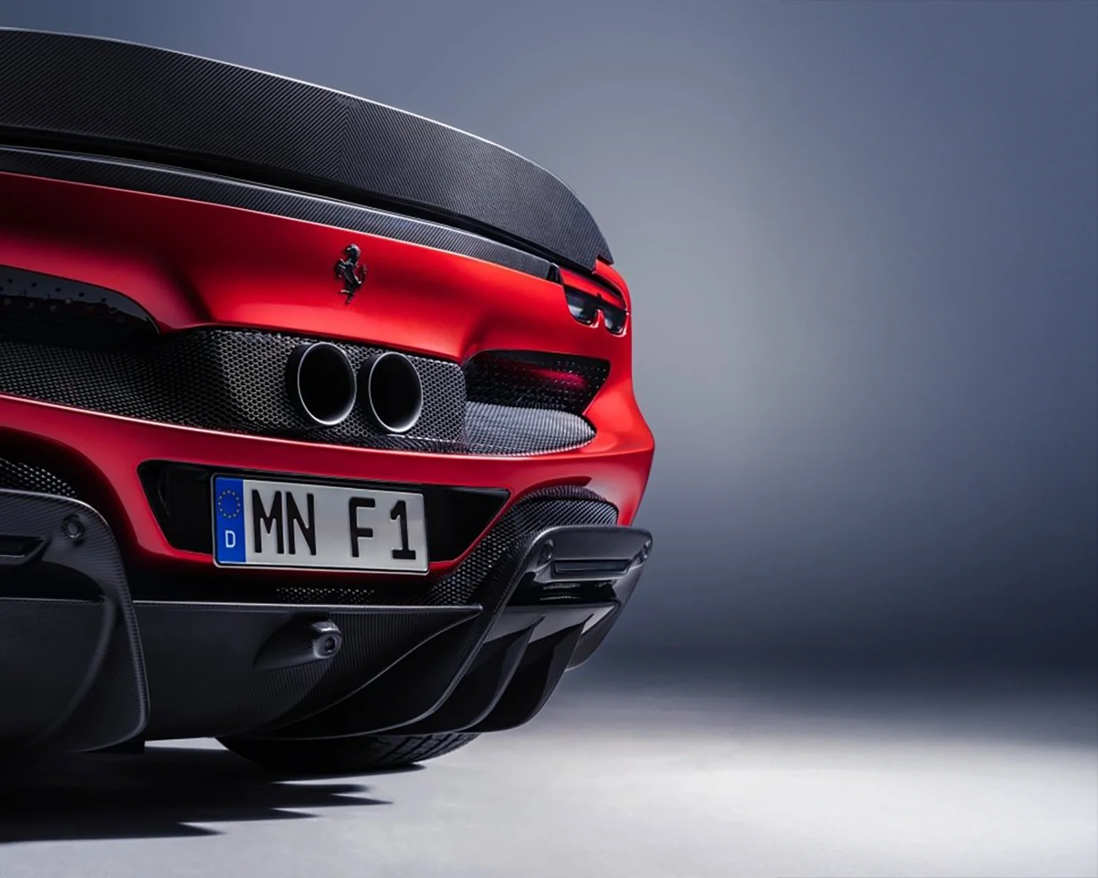 Novitec Carbon Diffusor Ferrari 296 GTB & GTS (Original Look) - Image 4