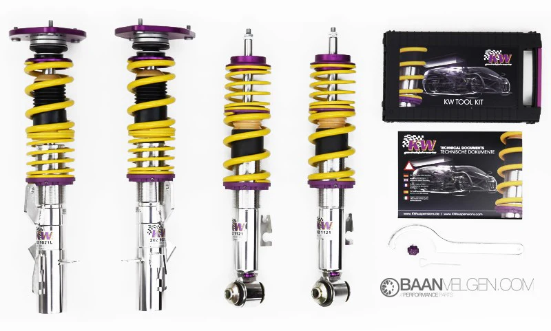 KW Clubsport coilovers for BMW E90, E91, E92 or E93 3 series