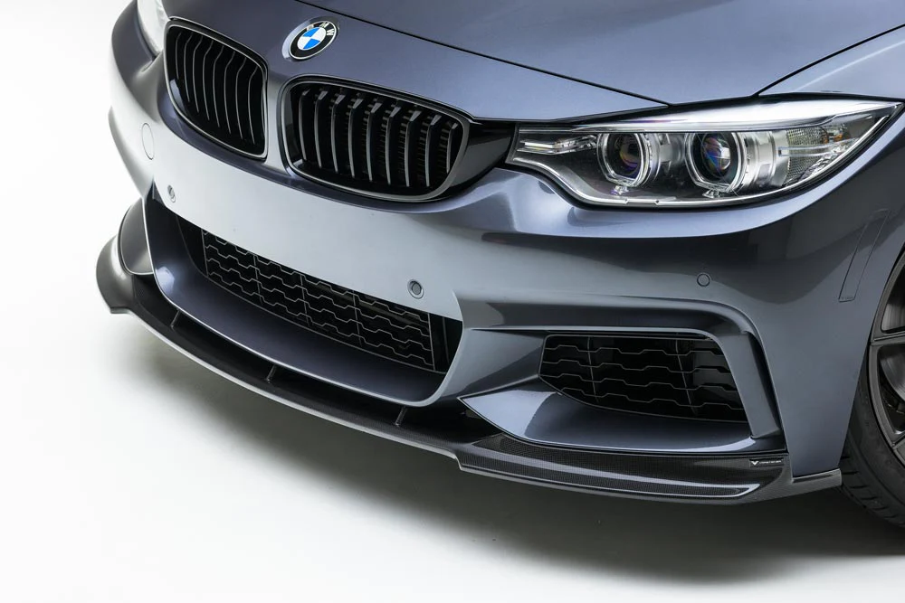Vorsteiner BMW F32 4-series M-Sport VRS Aero Front Add On Spoiler - Image 2