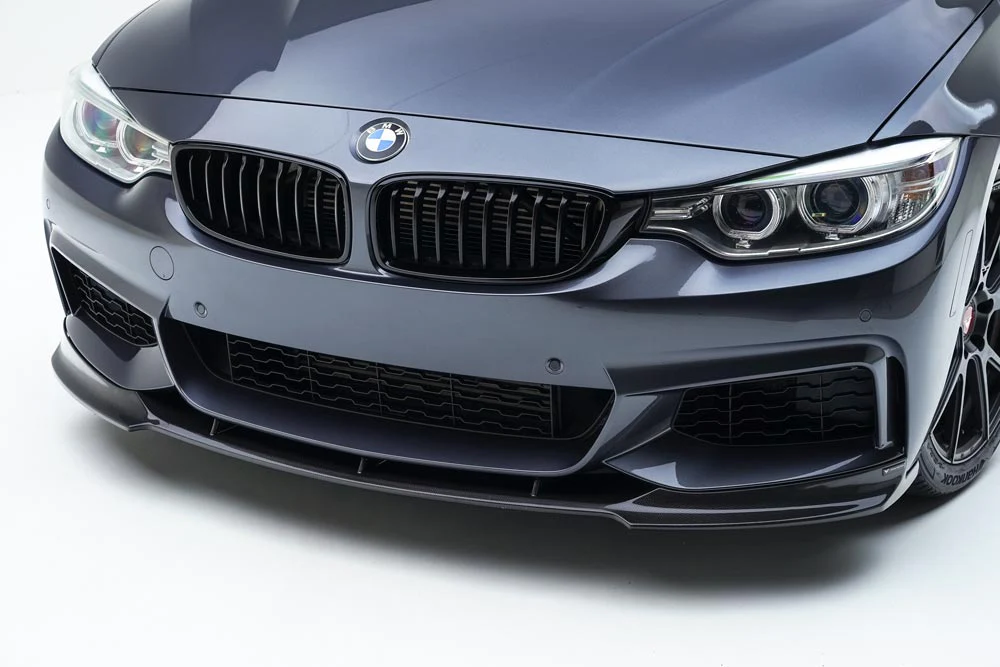 Vorsteiner BMW F32 4-series M-Sport VRS Aero Front Add On Spoiler - Image 3