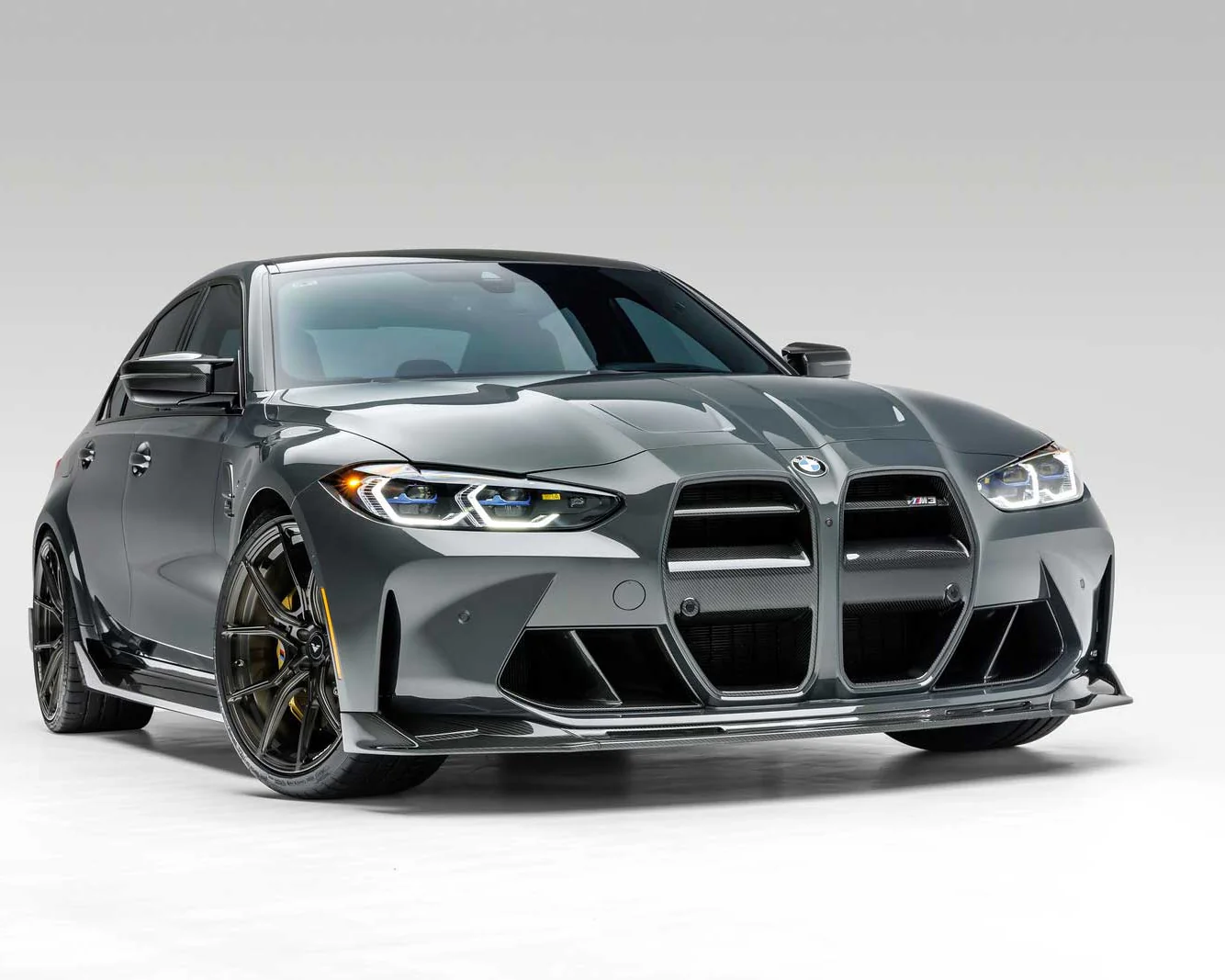 Vorsteiner carbon front spoiler BMW G80 M3 G82 M4 VRS - Image 3