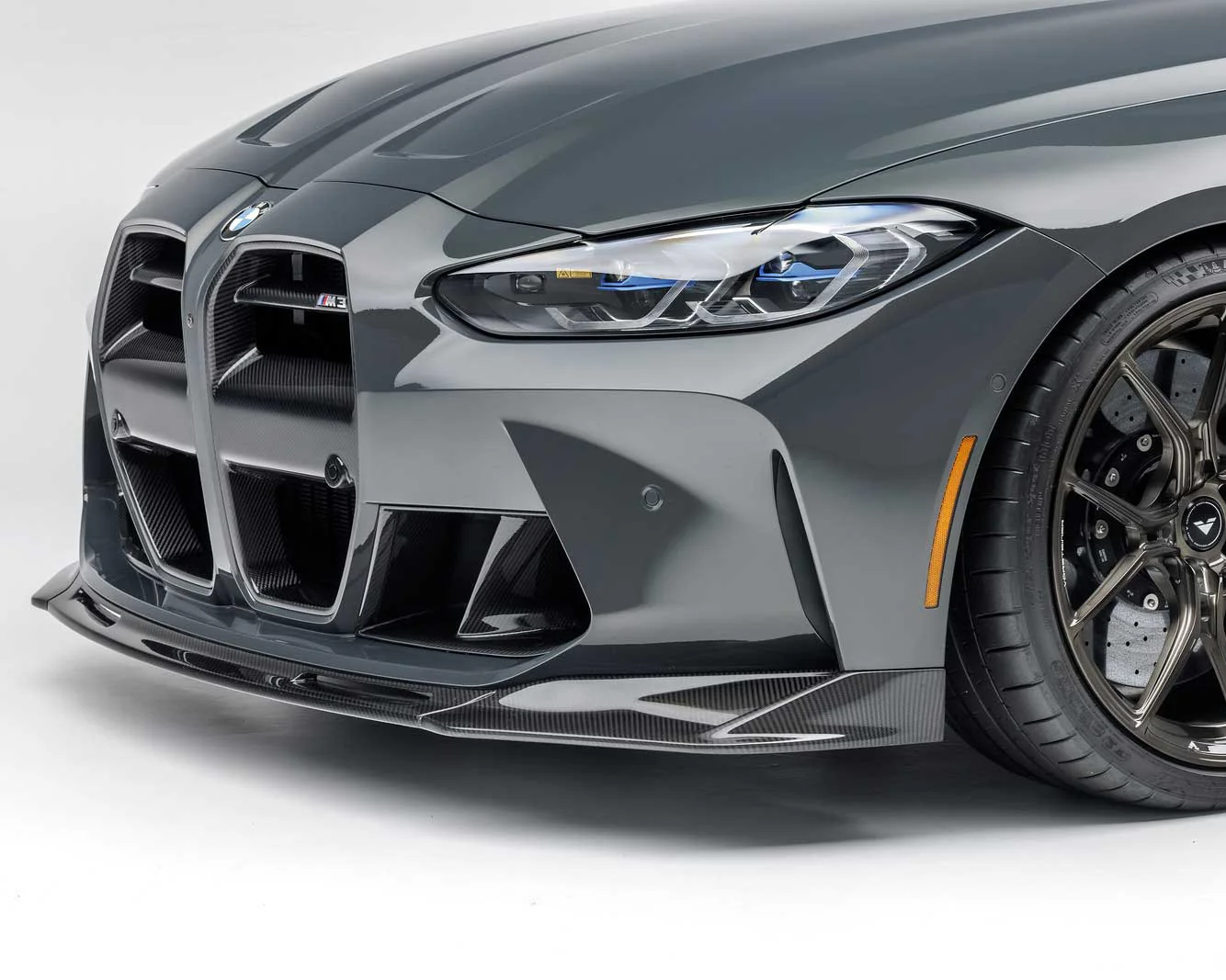 Vorsteiner carbon front spoiler BMW G80 M3 G82 M4 VRS - Image 4