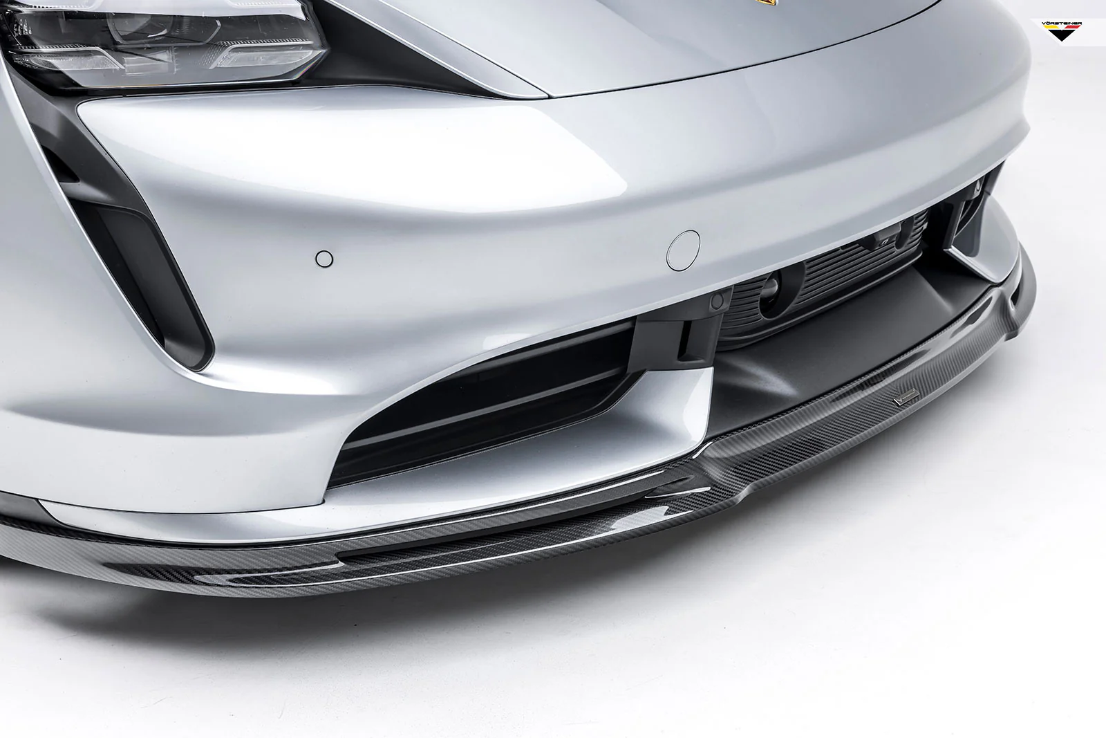 Vorsteiner carbon front spoiler Porsche Taycan