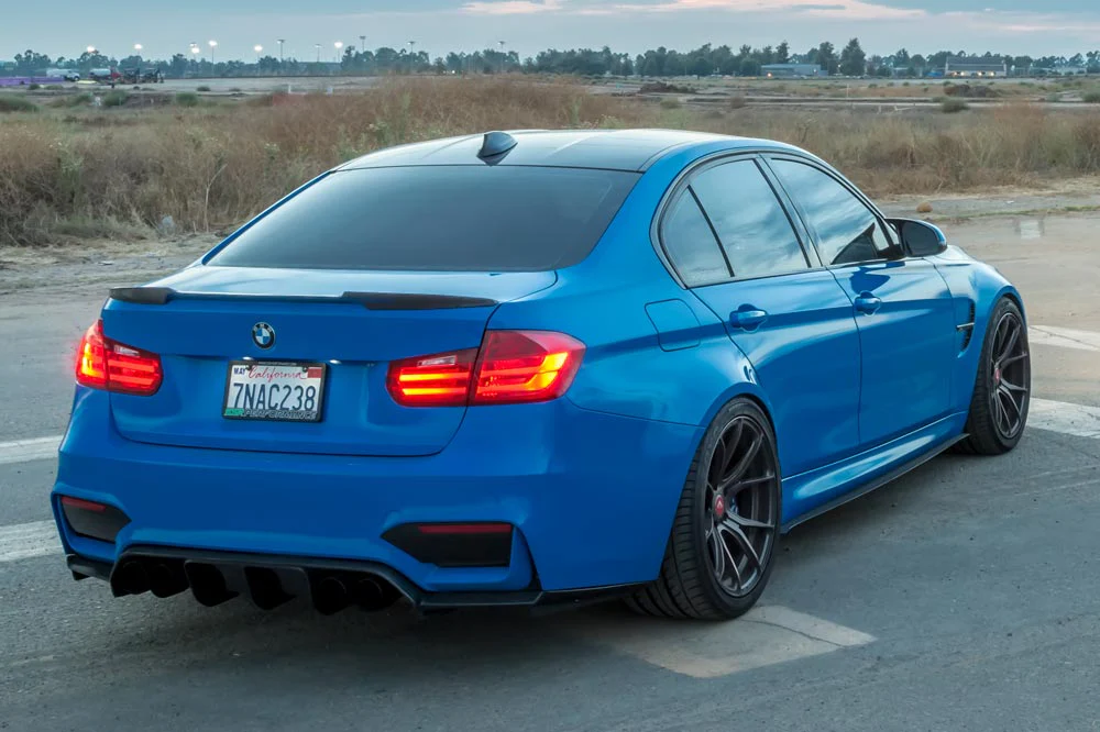 Vorsteiner BMW F80 M3 EVO Carbon Fiber Deck Lid Spoiler - Image 3