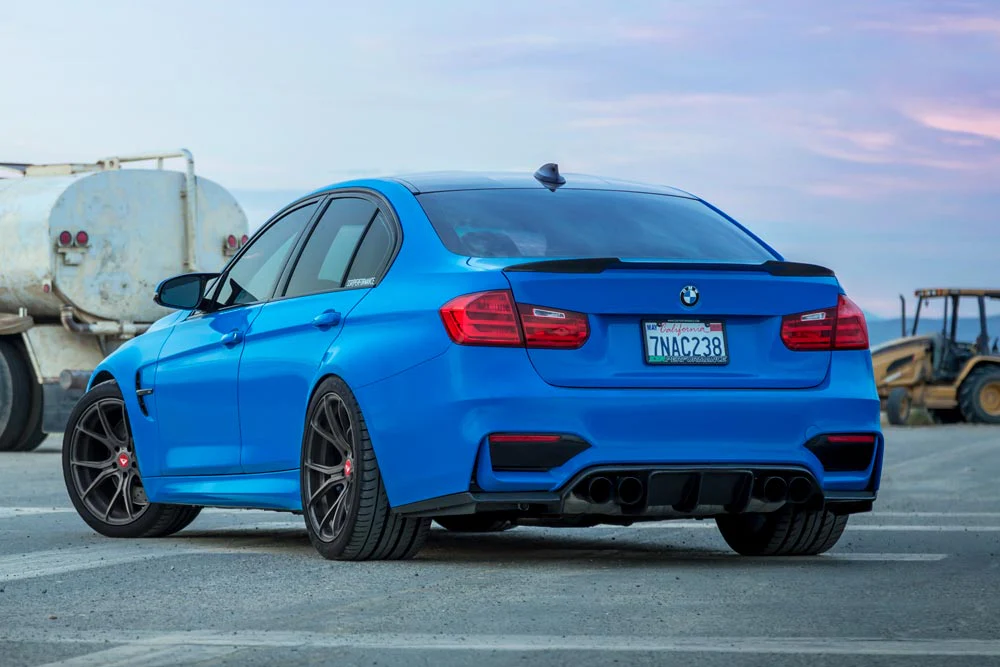 Vorsteiner BMW F80 M3 EVO Carbon Fiber Deck Lid Spoiler - Image 4