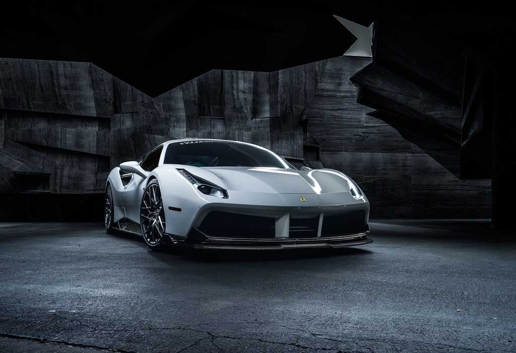 Vorsteiner Ferrari 488 Front Spoiler Carbon - Image 4
