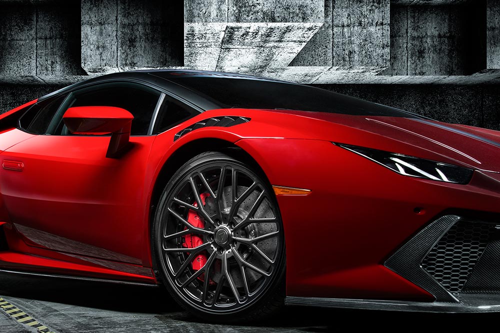 Vorsteiner Lamborghini Huracan Novara Edizione Aero Front Vented Fenders - Image 2