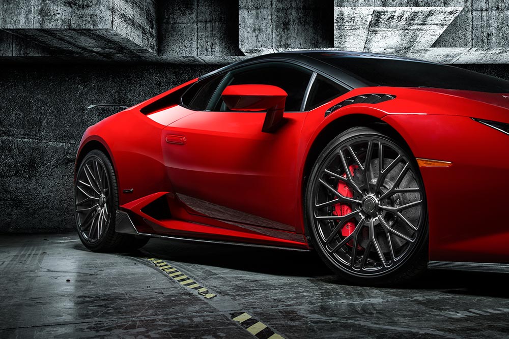 Vorsteiner Lamborghini Huracan carbon Novara Edizione Aero Side Blades - Image 3