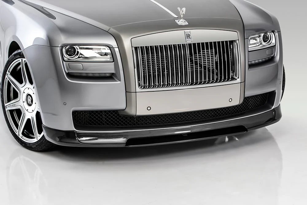 Vorsteiner Rolls Royce Ghost carbon V-GR Aero Front Splitter - Image 4
