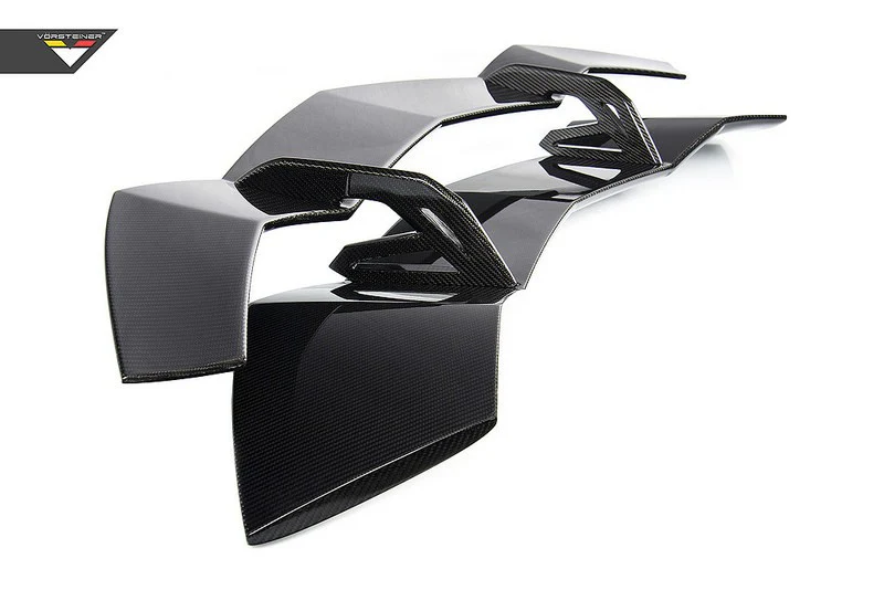 Vorsteiner Lamborghini carbon fiber aero wing Aventador Zaragoza Edizione